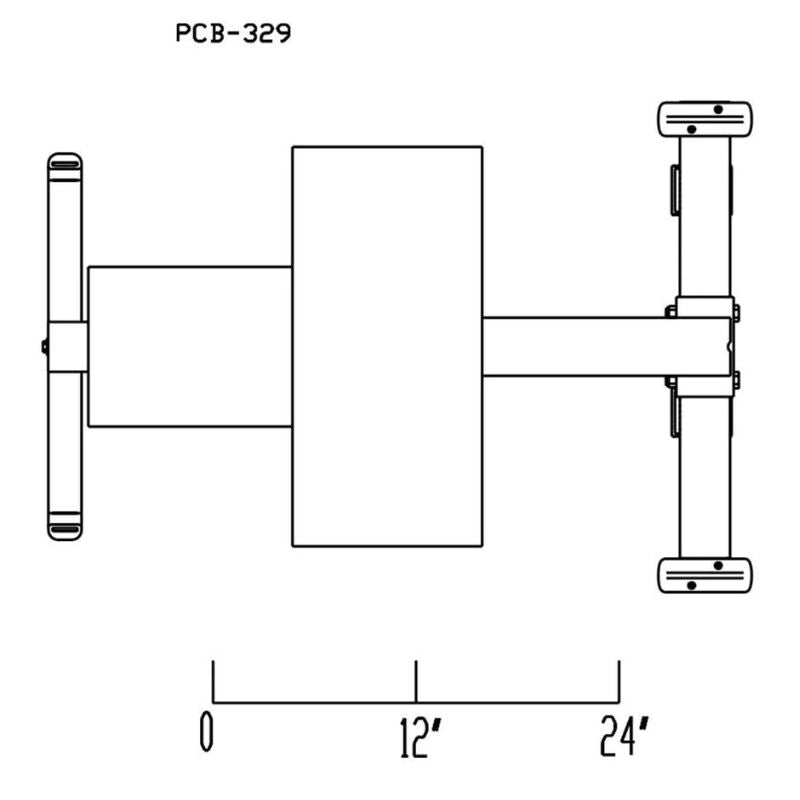 Body-Solid Preacher Curl Bench - GPCB329B Schematics