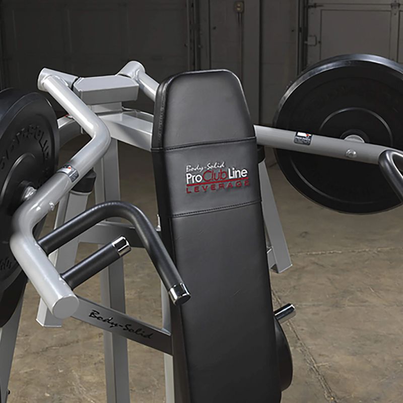 Body-Solid Pro ClubLine Leverage Shoulder Press - LVSP Adjustable Press Arm