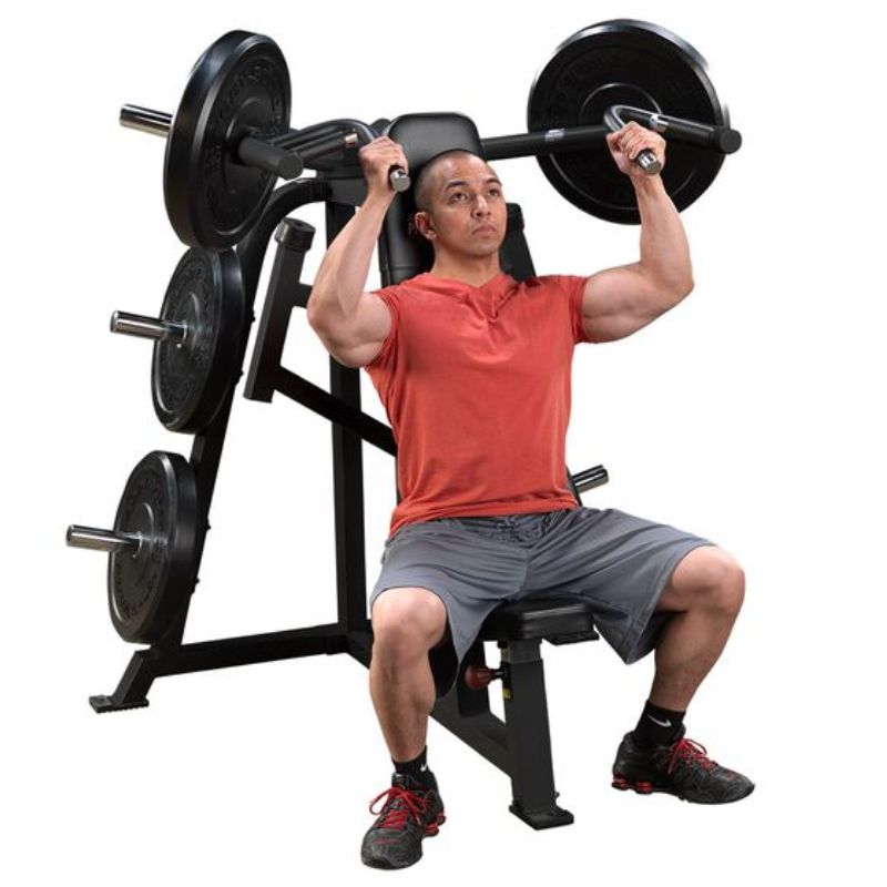 Body-Solid Pro ClubLine Leverage Shoulder Press - LVSP Sample Workout