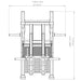 Body-Solid Pro ClubLine Leverage Squat - SLS500 Schematics