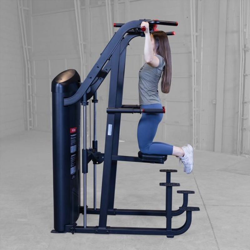 Body-Solid Pro ClubLine Series II Assisted Chin and Dip Machine - S2ACD Assisted Wide Pull ups