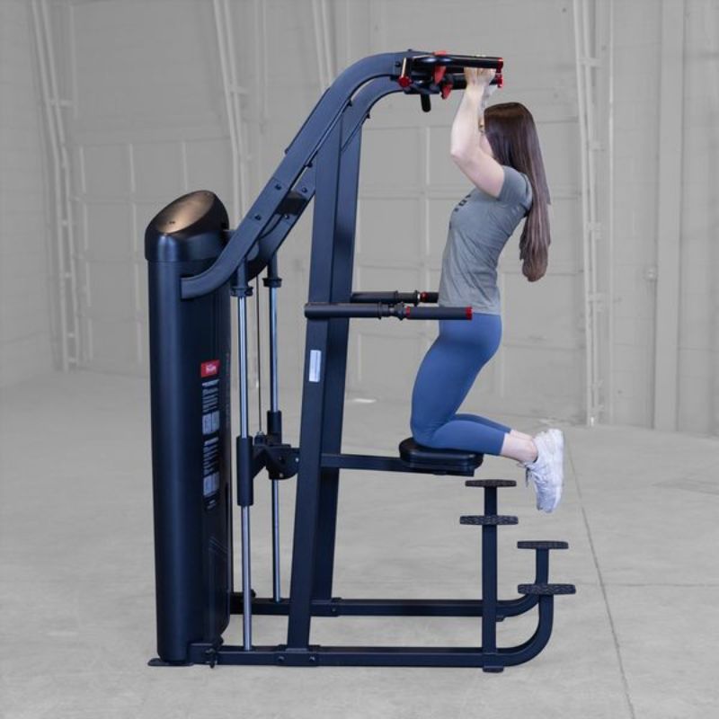 Body-Solid Pro ClubLine Series II Assisted Chin and Dip Machine - S2ACD Neutral Grip Assisted Pull-up
