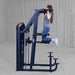 Body-Solid Pro ClubLine Series II Assisted Chin and Dip Machine - S2ACD Side View Assisted Close Grip Pull ups