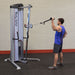 Body-Solid Pro ClubLine Series II Cable Column - S2CC Shoulder Rotation