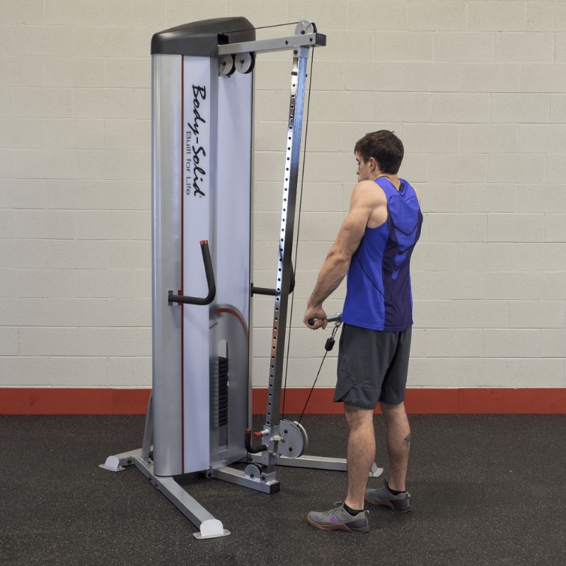 Body-Solid Pro ClubLine Series II Cable Column - S2CC Shrugs