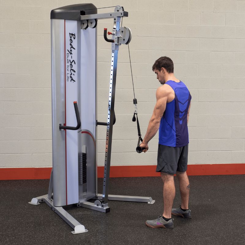 Body-Solid Pro ClubLine Series II Cable Column - S2CC Tricep Pressdown