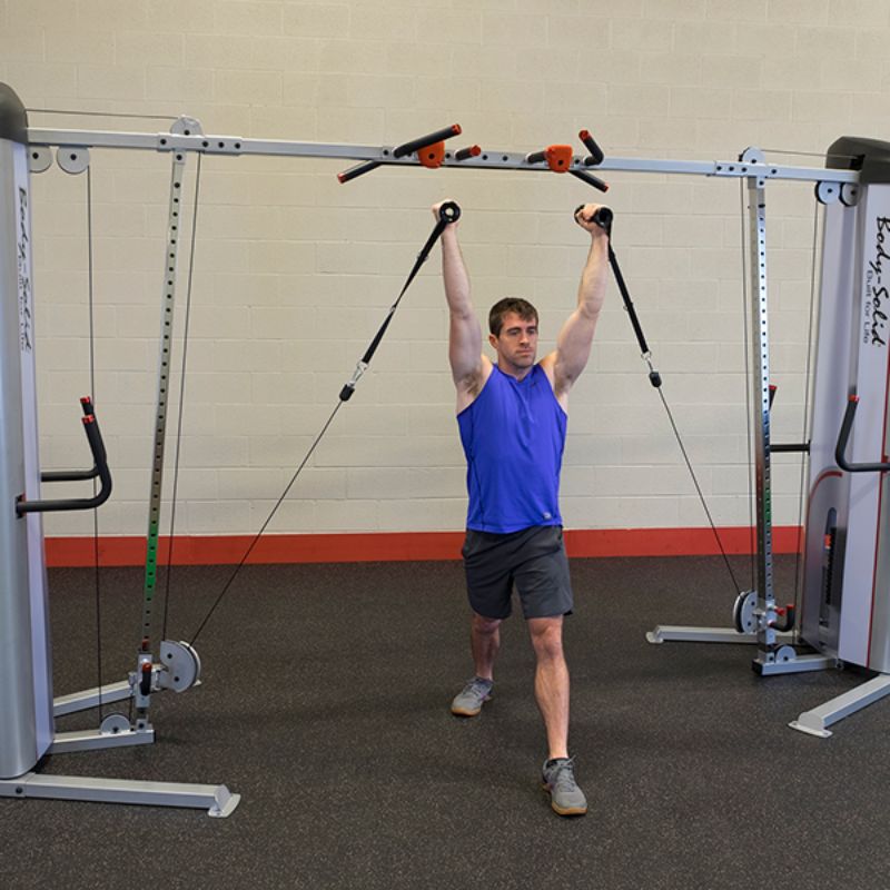 Body-Solid Pro ClubLine Series II Cable Crossover - S2CCO Cable Standing Press