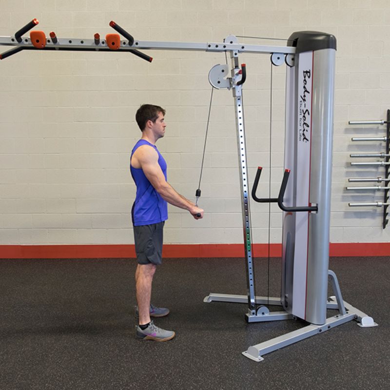 Body-Solid Pro ClubLine Series II Cable Crossover - S2CCO Tricep Pulldown