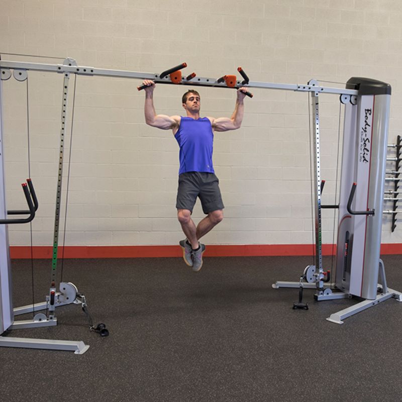 Body-Solid Pro ClubLine Series II Cable Crossover - S2CCO Wide Lat Pull ups