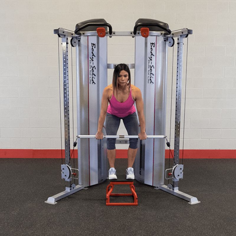 Body-Solid Pro ClubLine Series II Functional Trainer - S2FT Deadlift Workout