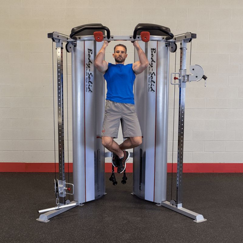 Body-Solid Pro ClubLine Series II Functional Trainer - S2FT Integrated Chin Bar