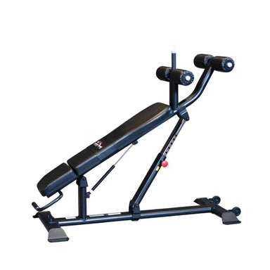 Body-Solid Pro Clubline Commercial Ab Bench SAB500B on a white background