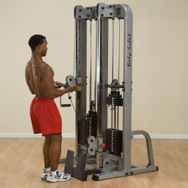 Body-Solid Pro Clubline Dual Cable Column - SDC2000G Cable Curl