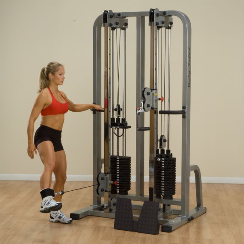 Body-Solid Pro Clubline Dual Cable Column - SDC2000G Sid9e Leg Raise
