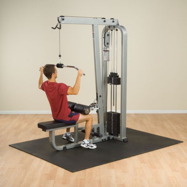 Body-Solid Pro Clubline Lat Pull Mid Row - SLM300G Lat Pulldown Exercise