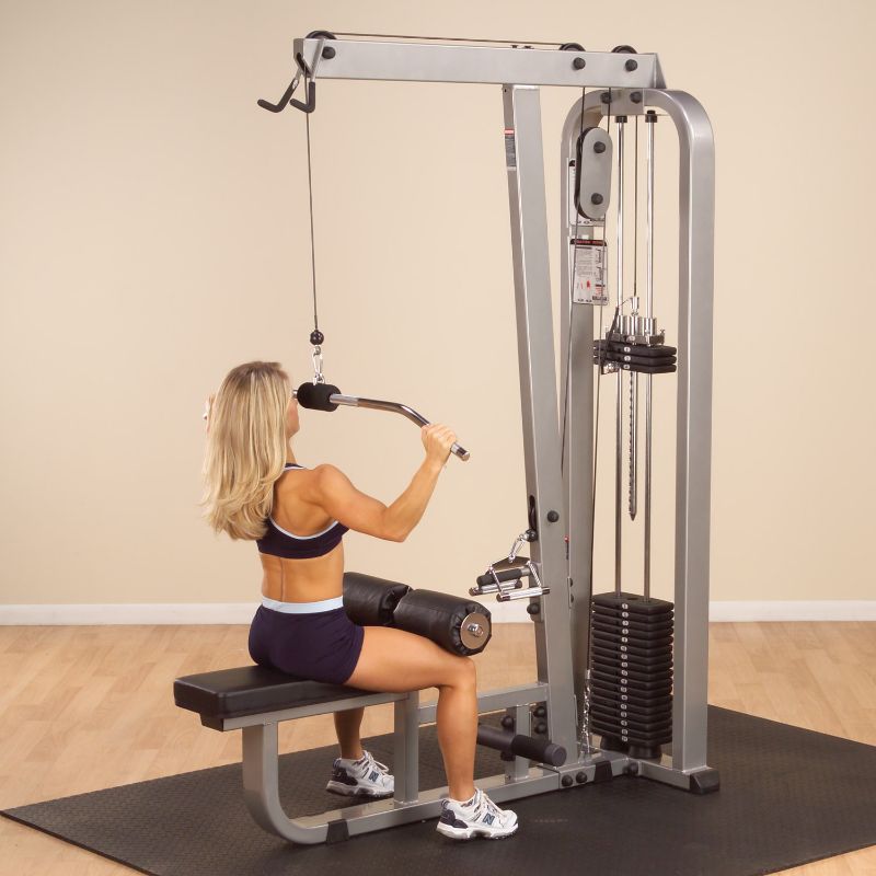 Body-Solid Pro Clubline Lat Pull Mid Row - SLM300G Lat Pulldown