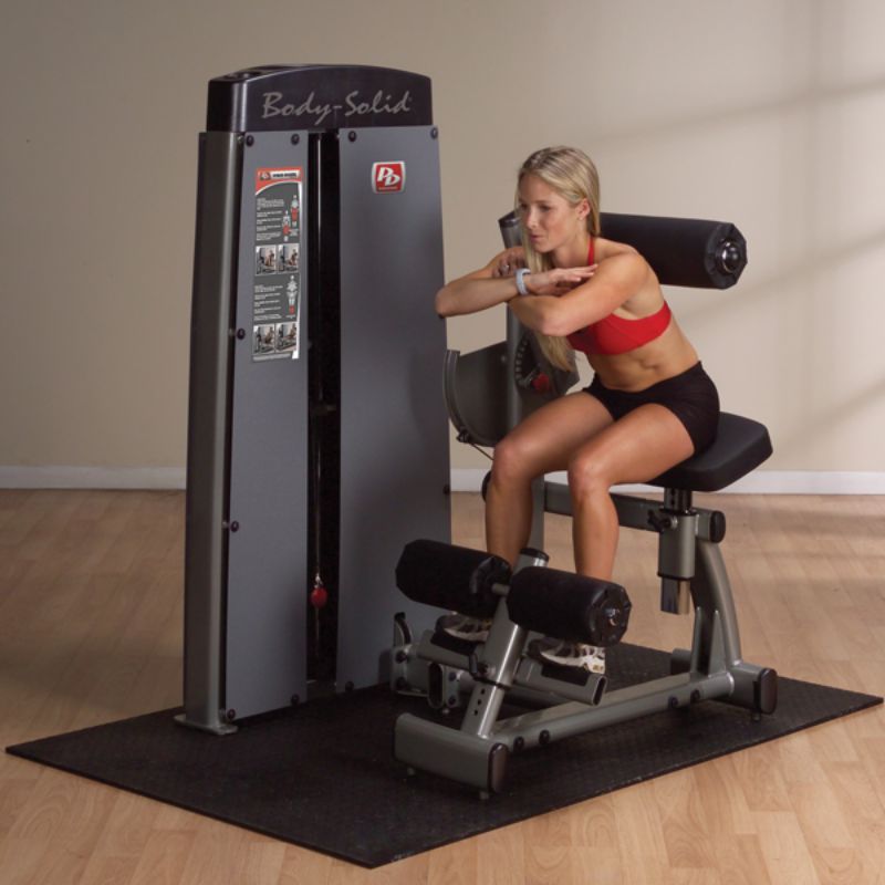Body-Solid Pro Dual Ab and Back Machine - DABBSF Gallery 2