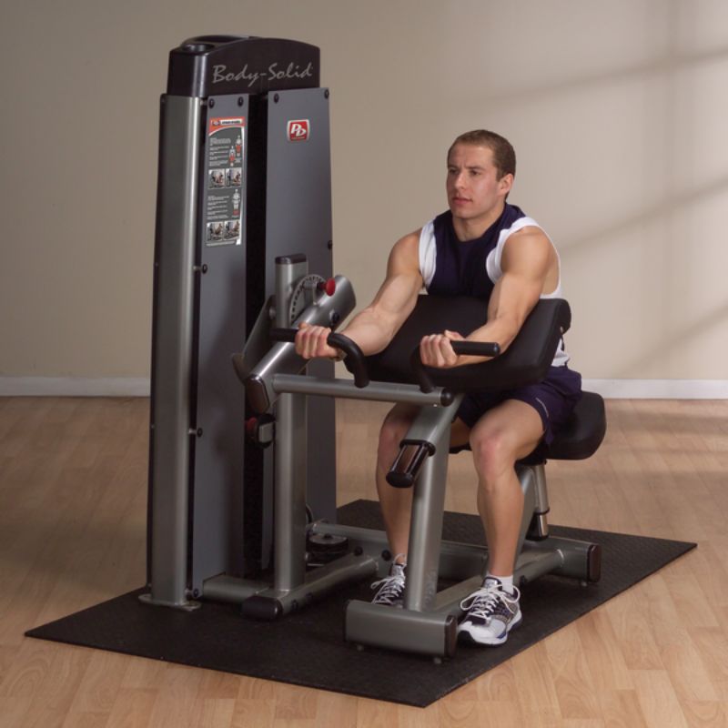 Body-Solid Pro Dual Bicep & Tricep Machine - DBTC-SF Gallery 1