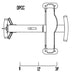 Body-Solid Pro Dual Cable Column Machine - DPCC-SF Schematics