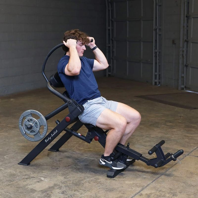 Body-Solid Semi-Recumbent AB Bench GAB300B Workout 3