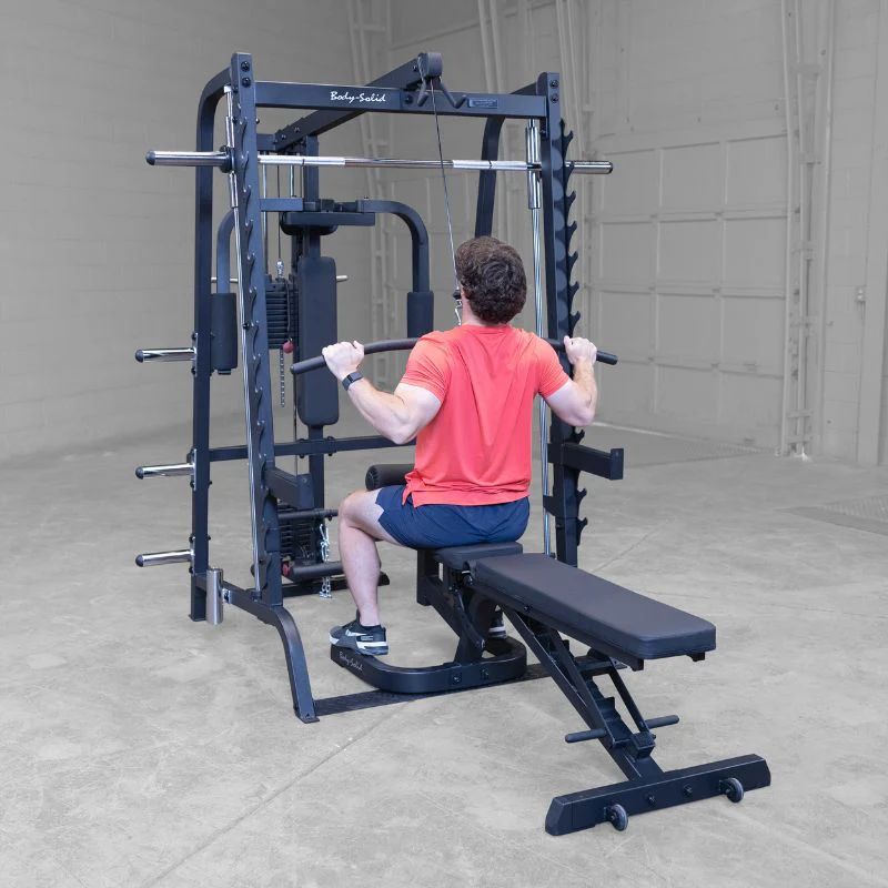 Body-Solid Series 7 Smith Gym - GS348BP4 | Full Smith Gym Package