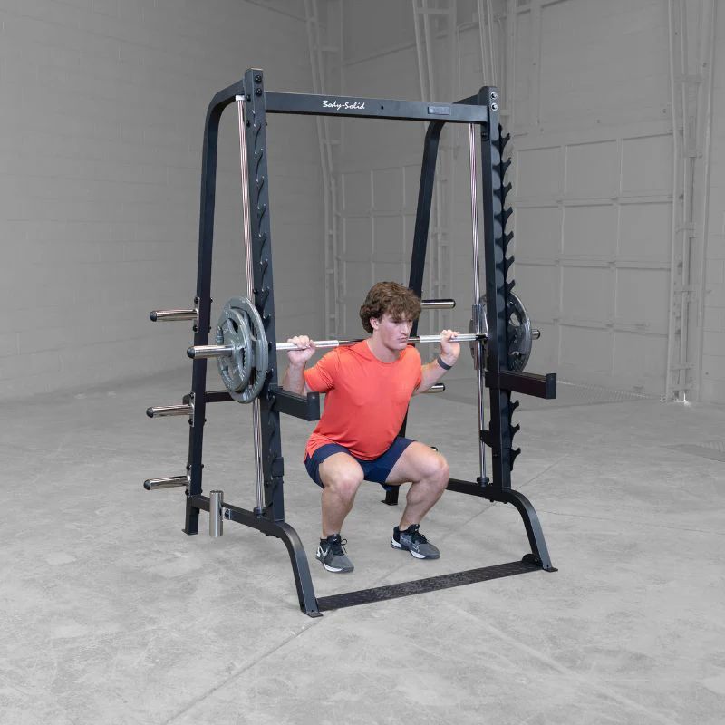 Body-Solid Series 7 Smith Gym - GS348BP4 Squat Workout