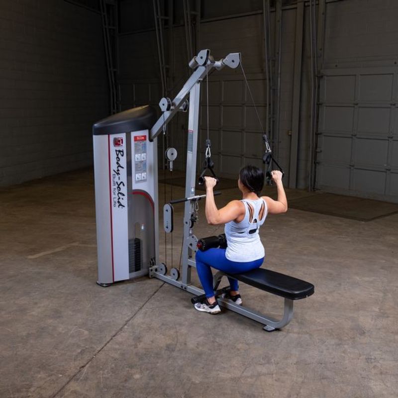 Body-Solid Series II Lat Pulldown & Seated Row - S2LAT Dual Pulley Lat Pulldown Machine