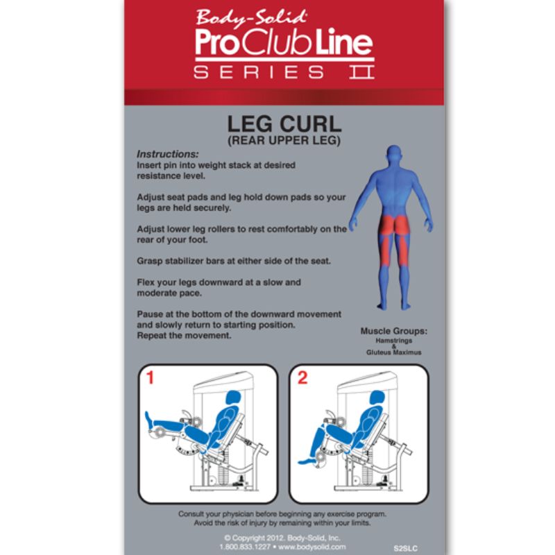 Body-Solid Series II Seated Leg Curl - S2SLC