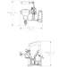 Body-Solid Series II Seated Leg Curl - S2SLC Schematics