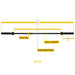 Body-Solid 6' Olympic Bar - Black Dimensions
