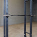 Body-Solid 6' Olympic Bar - Black In a Power Rack