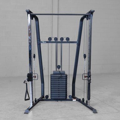 Body-Solid Best Fitness BFFT10B Functional Trainer Front View inside Gym
