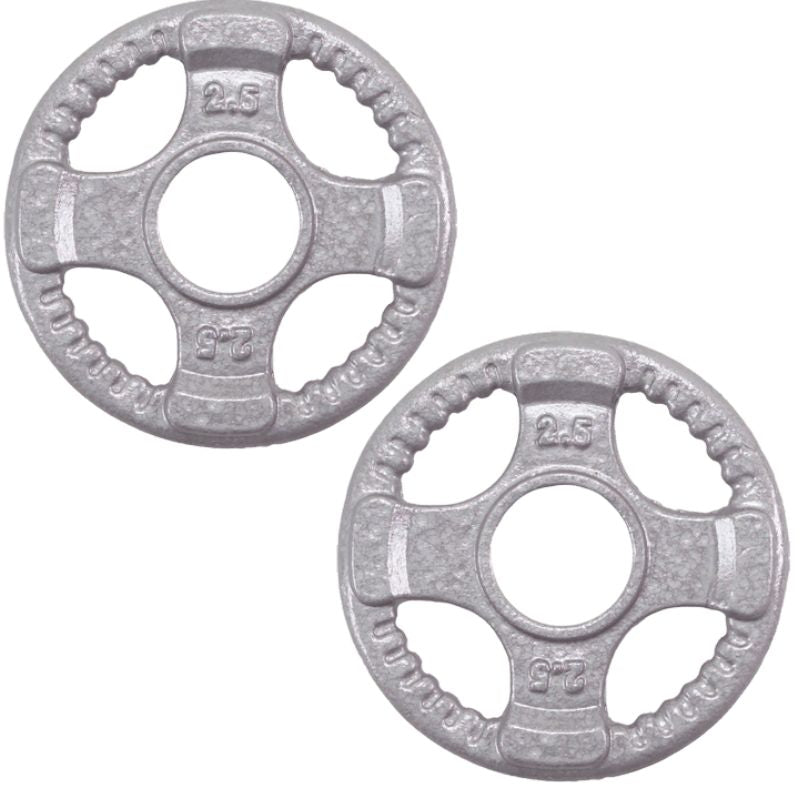 Body-Solid Cast Iron Grip Olympic Plates 2.5 lb Cast Iron Olympic Plates Pair