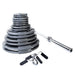 Body-Solid Cast Iron Grip Olympic Sets 300 lb Cast Iron Weight Set