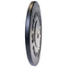Body-Solid Chicago Extreme Bumper Plates - Black 10 lb bumper plate side view
