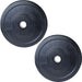 Body-Solid Chicago Extreme Bumper Plates - Black 35 lb Bumper Plate Pair