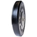 Body-Solid Chicago Extreme Bumper Plates - Black 45 lb Bumper Plate Side View