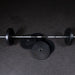 Body-Solid Chicago Extreme Bumper Plates - Black Set with Bar