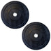 Body-Solid Chicago Extreme Color Bumper Plates 15 lb Bumper Plates Pair