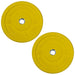 Body-Solid Chicago Extreme Color Bumper Plates 25 lb Bumper Plates Pair