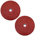 Body-Solid Chicago Extreme Color Bumper Plates 35 lb Bumper Plates Pair