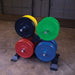 Body-Solid Chicago Extreme Color Bumper Plates Gallery 3