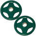 Body-Solid Color Rubber Grip Olympic Plates 10 lb Rubber Grip Plate Pair