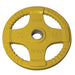 Body-Solid Color Rubber Grip Olympic Plates 25 lb Rubber Grip Plate SIngle