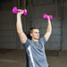 Body-Solid Commercial Vinyl Dumbbell Package Sample Workout 1