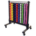 Body-Solid Commercial Vinyl/Neoprene Dumbbell Rack - GDR500 with Neoprene and Vinyl Dumbbell Set