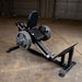 Body-Solid Compact Leg Press - GCPL100 Front View with 3 Pair of Olympic Plates