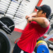 Body-Solid Corner Leverage Gym Package with Bench - GLGS100PB4 Cable Shoulder Row