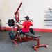 Body-Solid Corner Leverage Gym Package with Bench - GLGS100PB4 Lat Pulldown