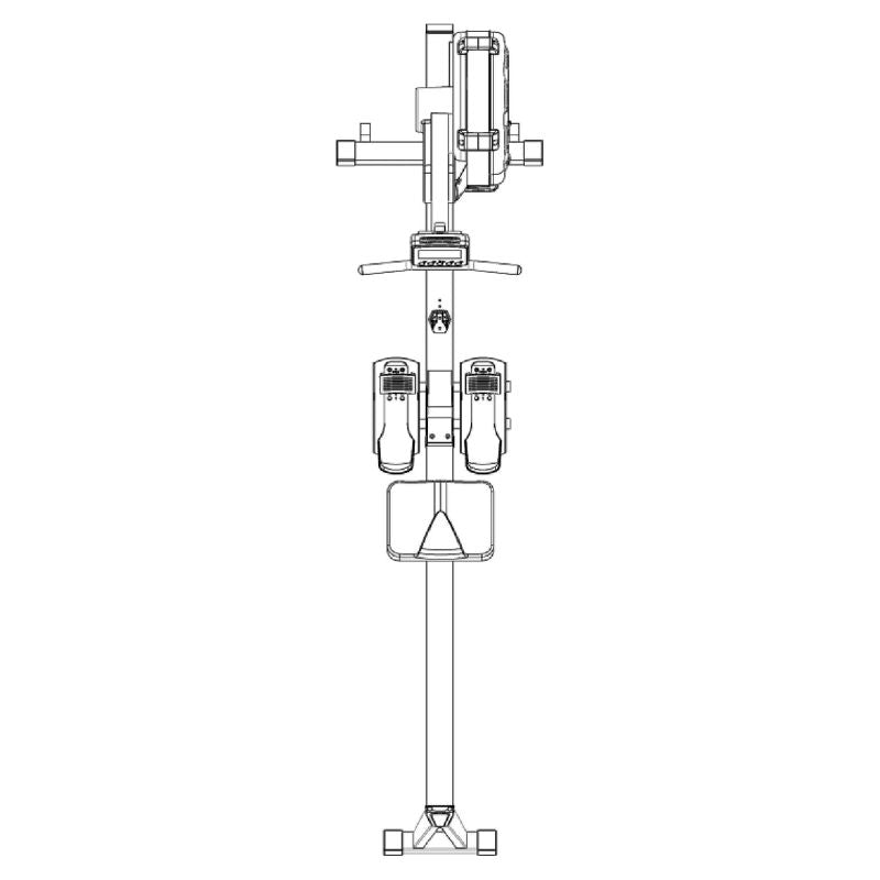 Body-Solid Endurance Indoor Rower - R300 Schematics